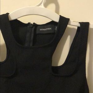 Mink pink black top